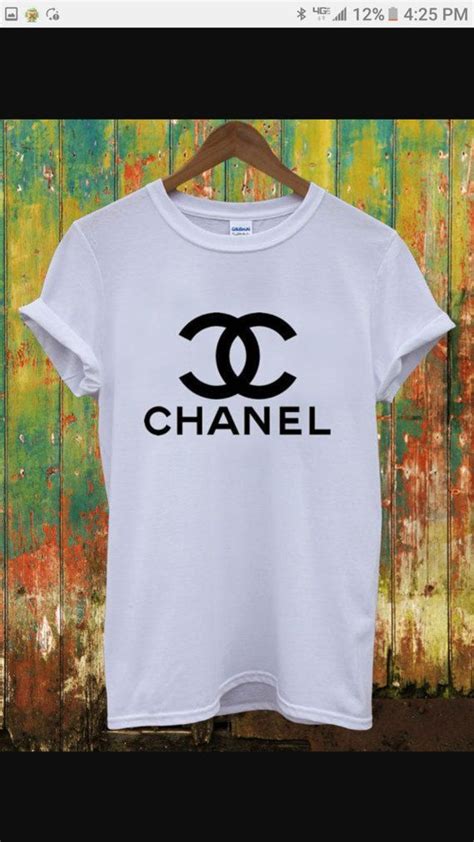 buy chanel white t shirt|authentic Chanel t shirts.